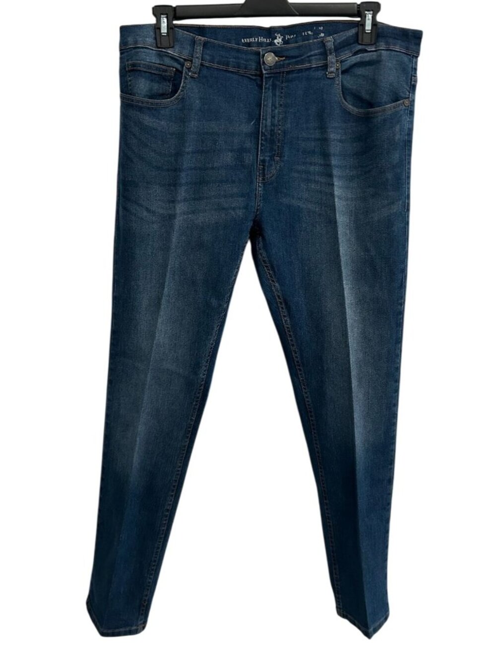 Beverly Hills Polo Club 36 Skinny Jeans Dark Wash Denim Mid Rise Cozycore